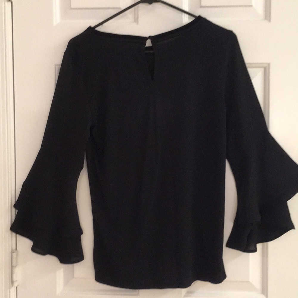 Loft Black Blouse